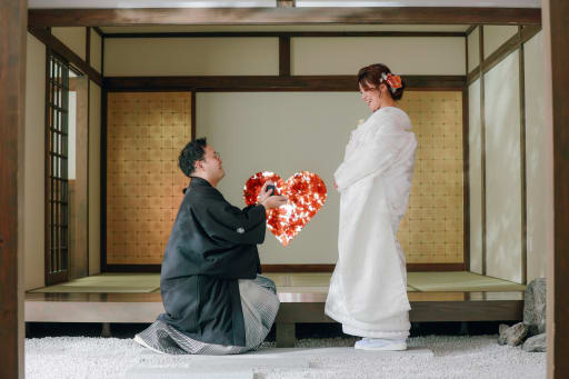 プロポーズを再現