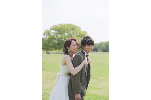 お二人らしい表情が！