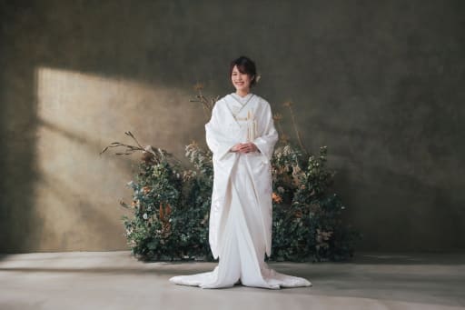 新婦様のソロカットシーン