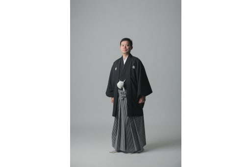 キリッとクールな新郎さん