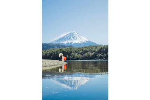 富士五湖での撮影