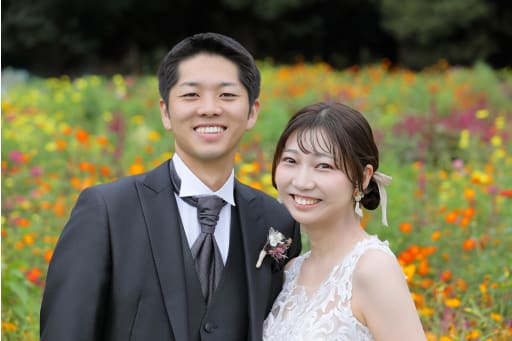 お二人とも楽しい撮影ありがとうございました！！末長くお幸せに！！