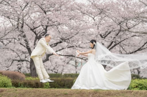 猿江恩賜公園　桜