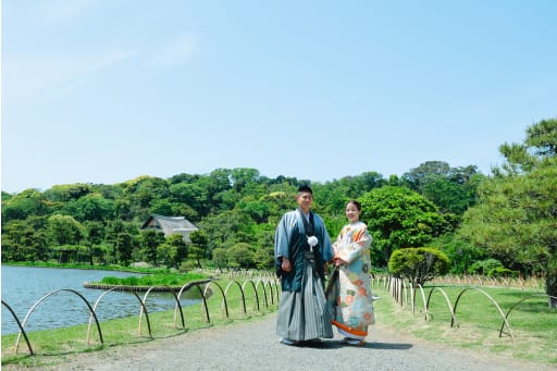 快晴の青空