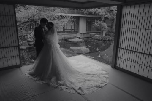 シルエットのおふたり