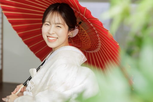 新婦様のソロカット