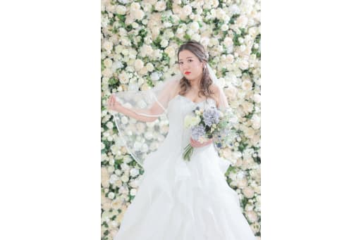 バラで可愛く！