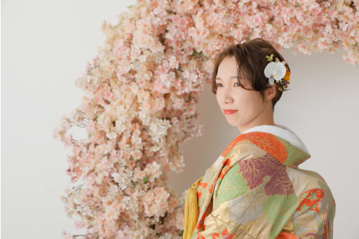 新婦様のソロカット