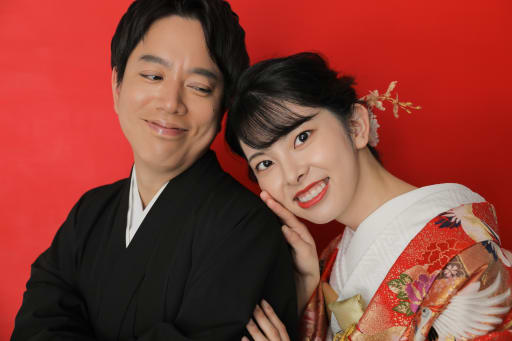 アップなショットも