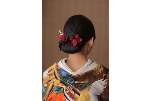和装のヘアセット!!
