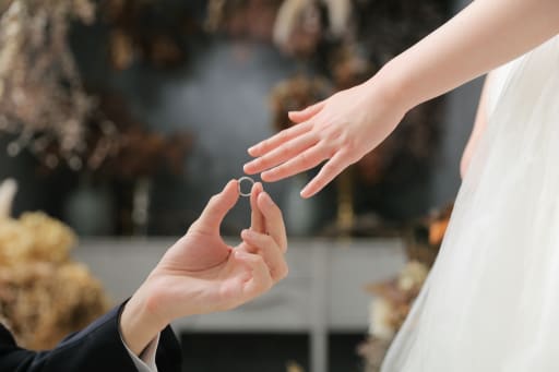 指輪ショット💍