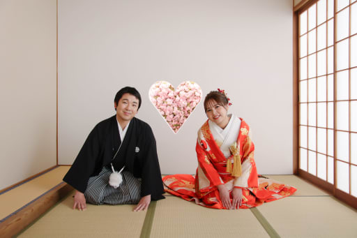 お辞儀ショット！