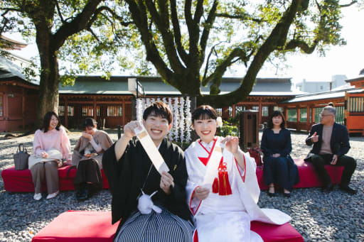 実はご家族の方々とご友人も来てくれていました。