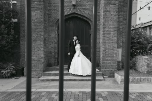 最後もモノクロで