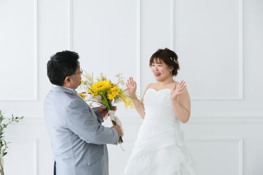 プロポーズ風で！