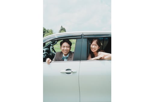 車内から