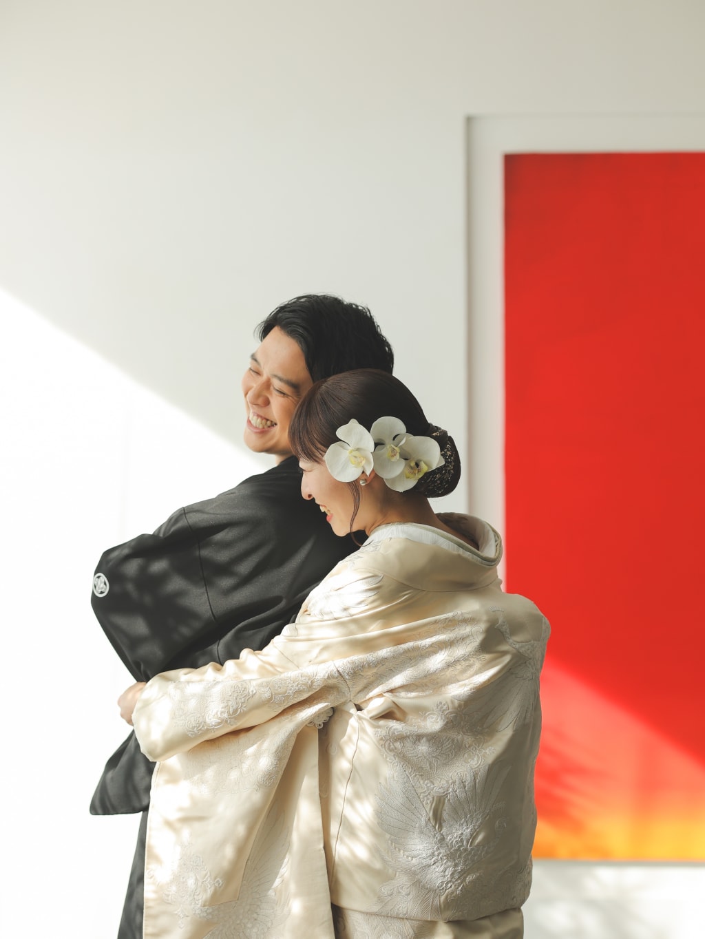 和装綺麗めシニヨン | デコルテフォトグラフィー | 前撮り・フォトウェディング