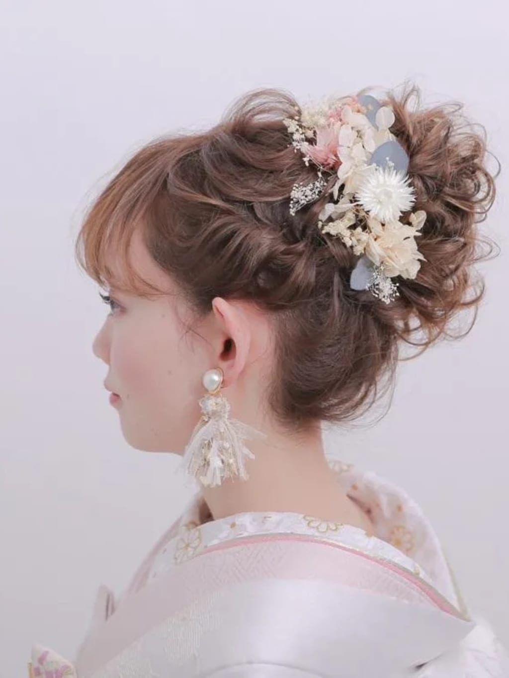 和装ヘアスタイル | デコルテフォトグラフィー | 前撮り・フォトウェディング