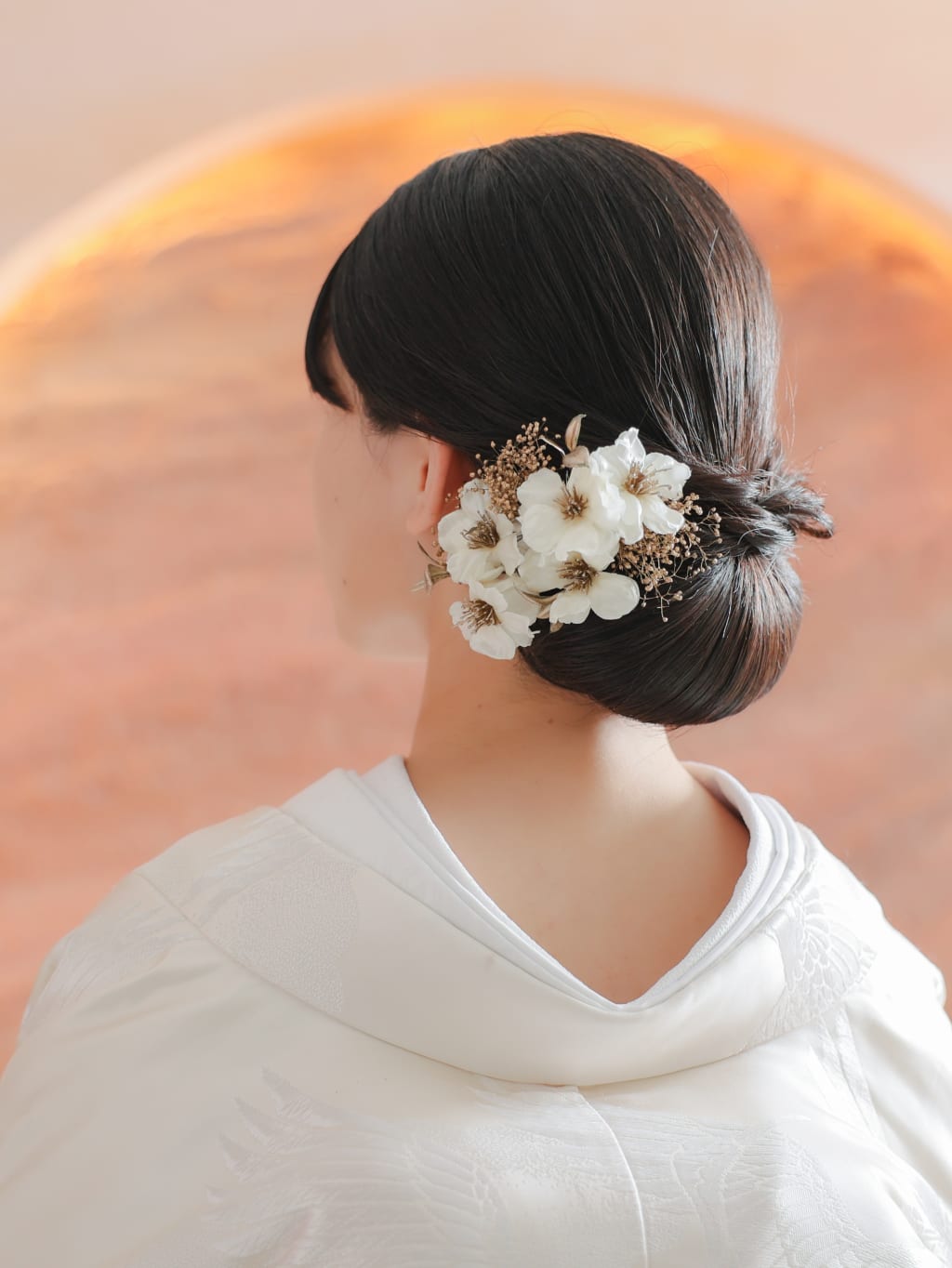 和装ヘアスタイル | デコルテフォトグラフィー | 前撮り・フォトウェディング