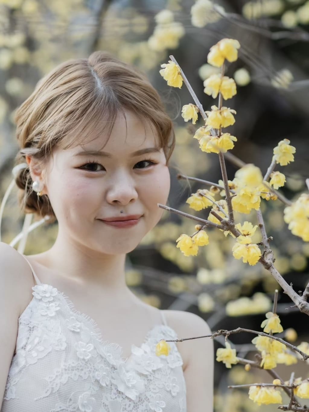 ツインお団子 | デコルテフォトグラフィー | 前撮り・フォトウェディング