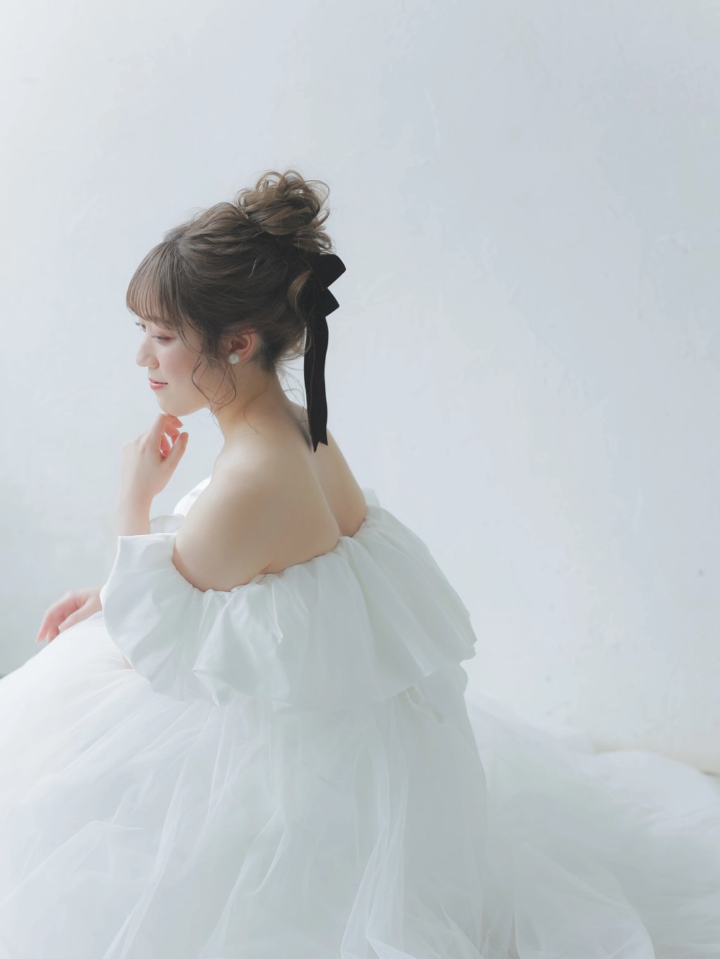 洋装ヘア | デコルテフォトグラフィー | 前撮り・フォトウェディング