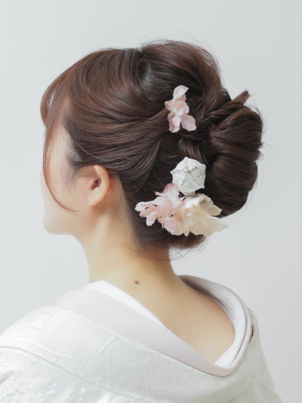 和装ヘアスタイル | デコルテフォトグラフィー | 前撮り・フォトウェディング