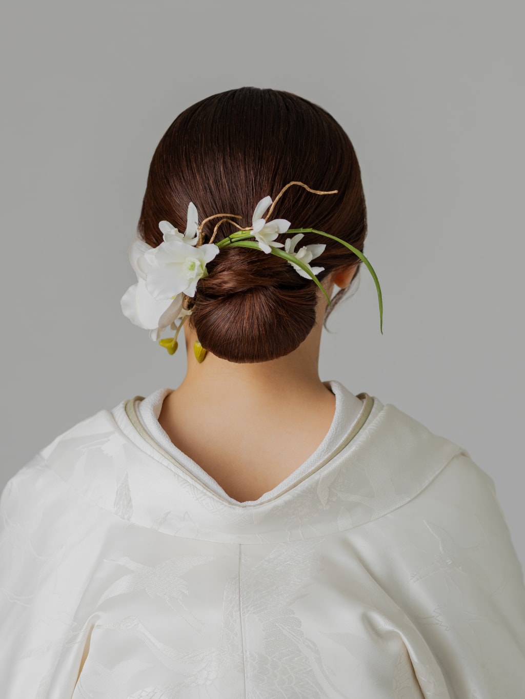 和装シニヨン | デコルテフォトグラフィー | 前撮り・フォトウェディング