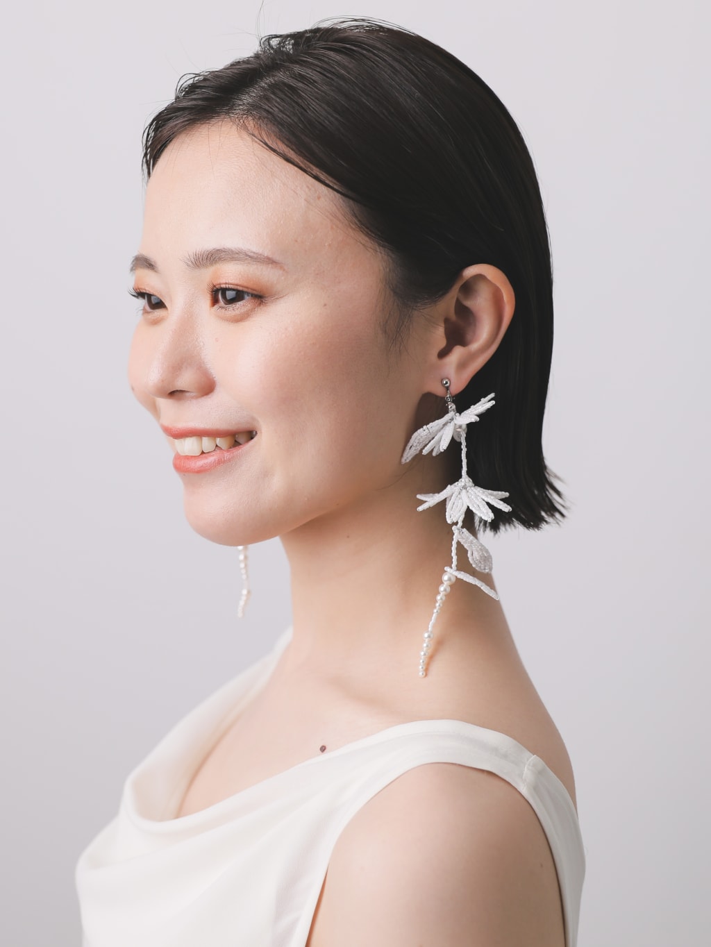 ボブヘアスタイル | デコルテフォトグラフィー | 前撮り・フォトウェディング