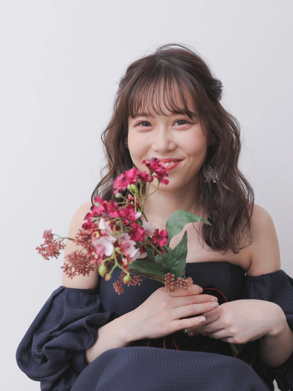 洋装ヘアスタイル | デコルテフォトグラフィー | 前撮り・フォトウェディング