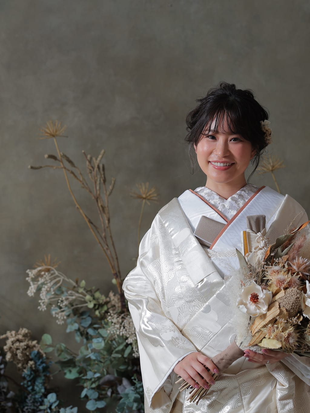 和装ヘアスタイル | デコルテフォトグラフィー | 前撮り・フォトウェディング