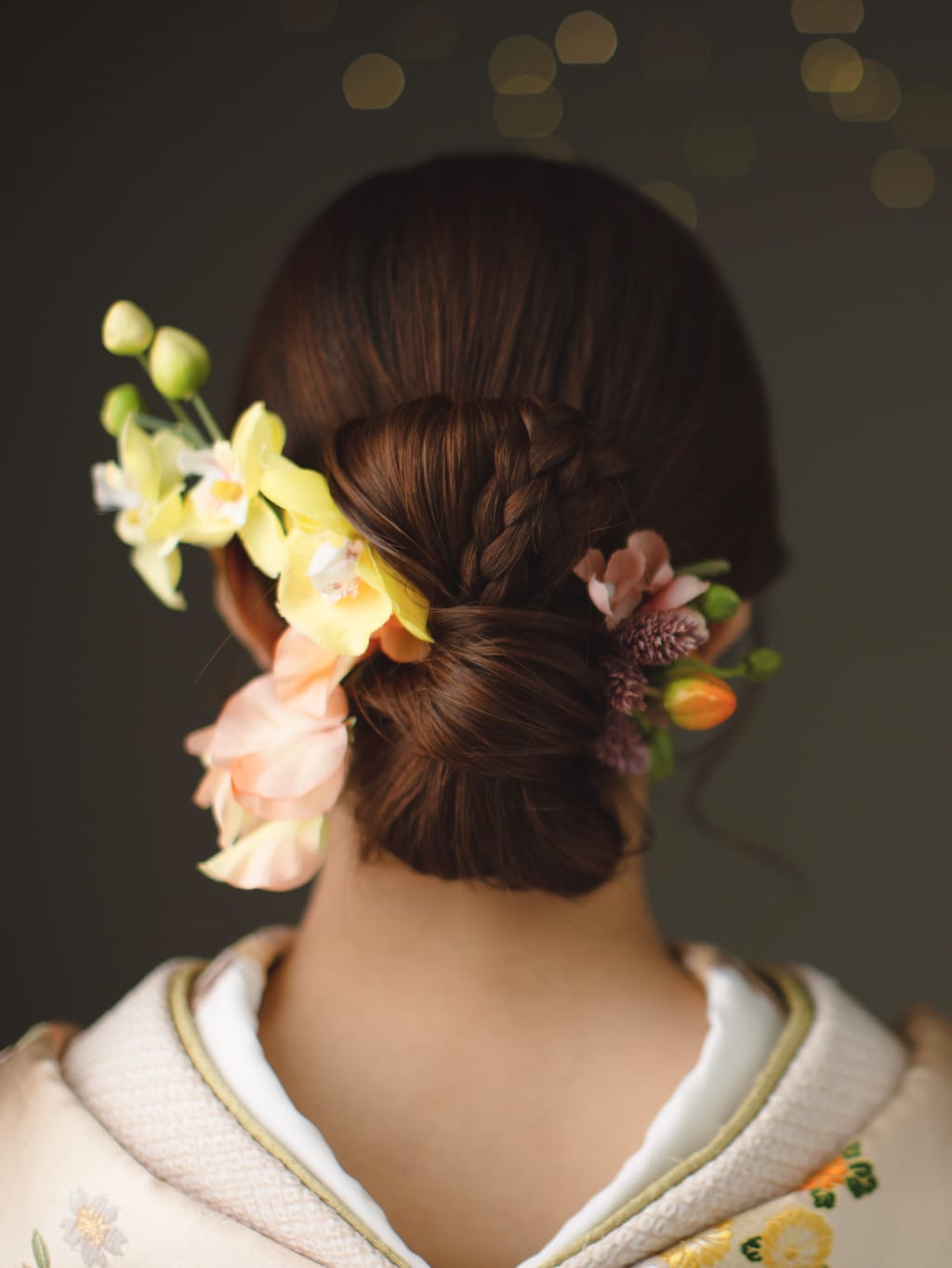 リボンシニヨン | デコルテフォトグラフィー | 前撮り・フォトウェディング