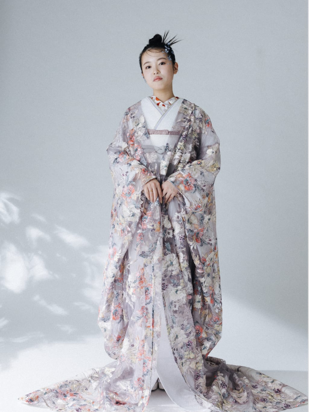 レース着物 × カチモリヘア | デコルテフォトグラフィー | 前撮り・フォトウェディング