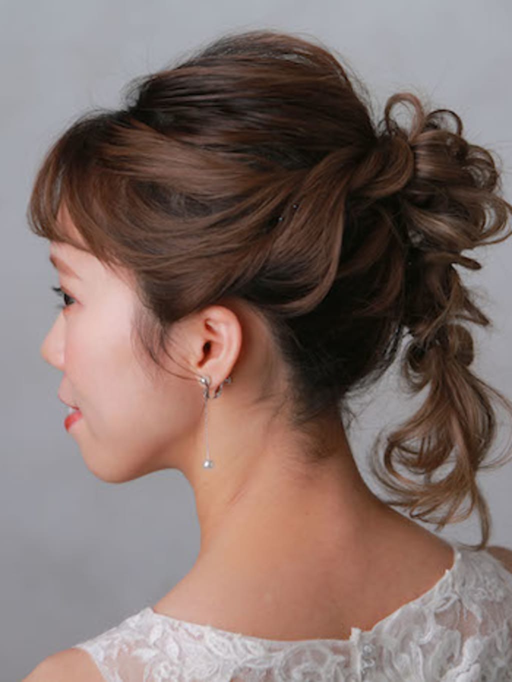 洋装ヘア No.0052 | デコルテフォトグラフィー | 前撮り・フォトウェディング