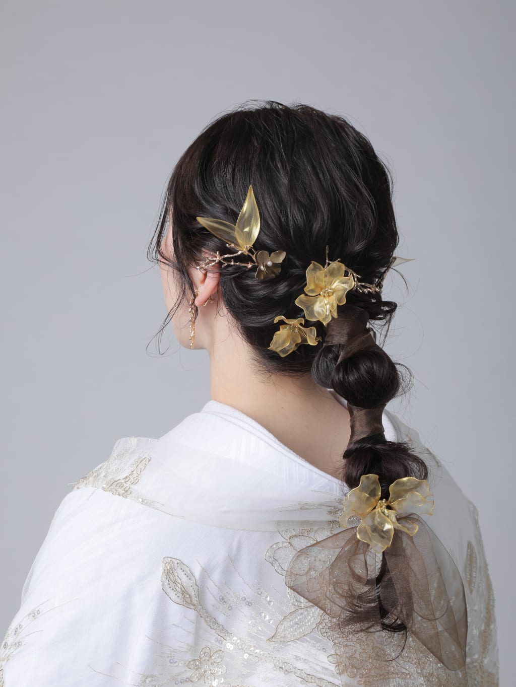 和装あみおろし | デコルテフォトグラフィー | 前撮り・フォトウェディング