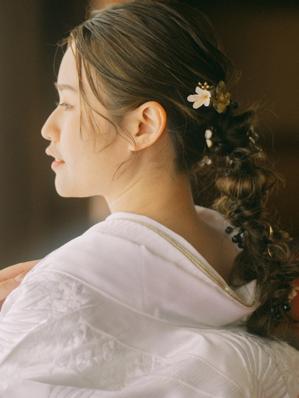 編みおろしスタイル | デコルテフォトグラフィー | 前撮り・フォトウェディング