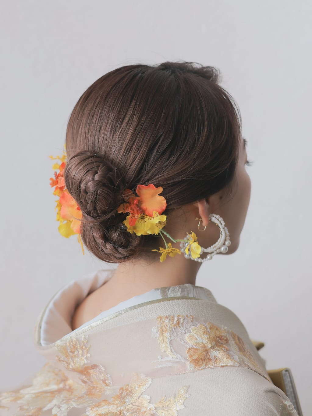 和装ヘアスタイル | デコルテフォトグラフィー | 前撮り・フォトウェディング