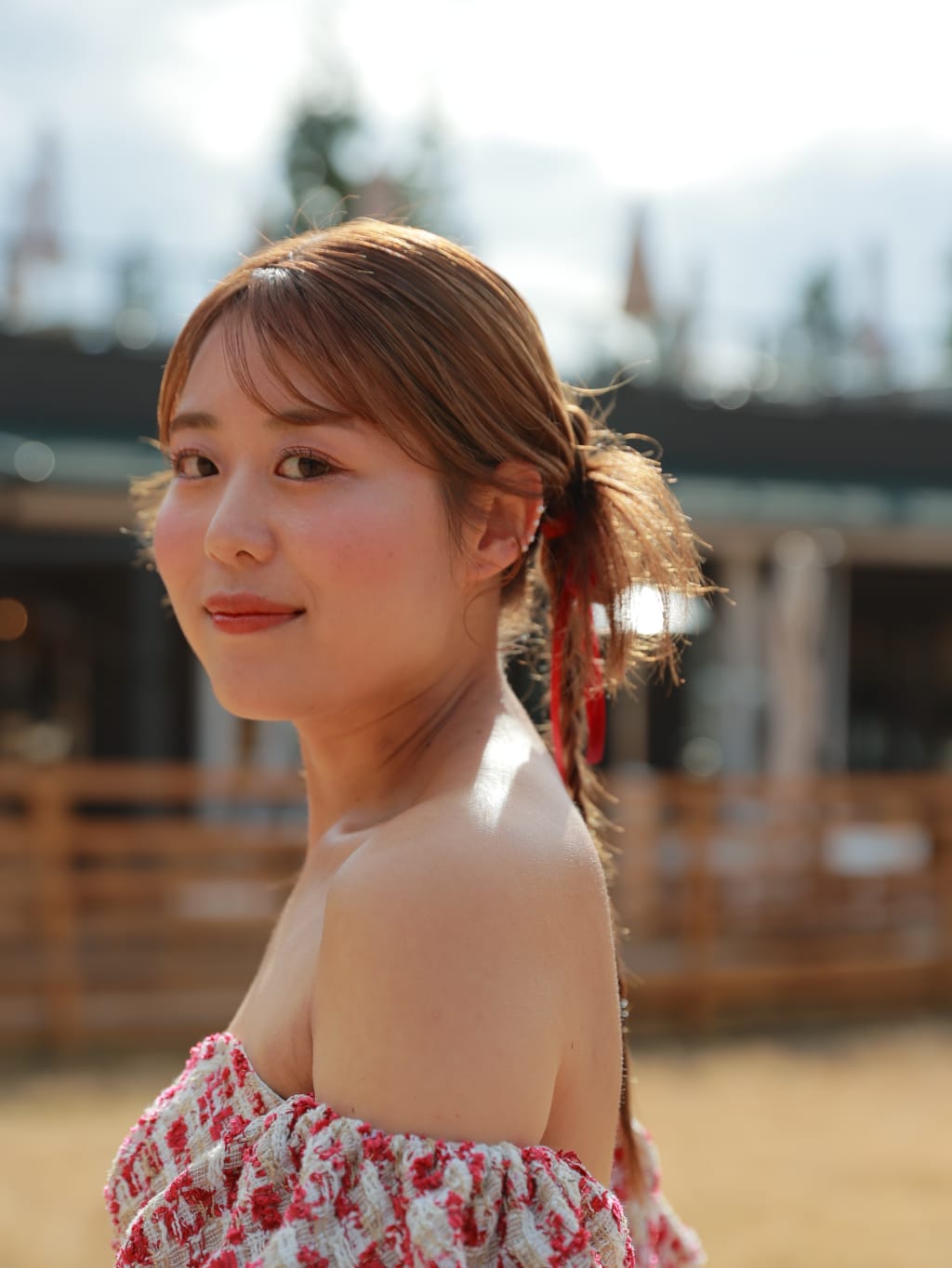 カチモリツインヘアスタイル | デコルテフォトグラフィー | 前撮り・フォトウェディング