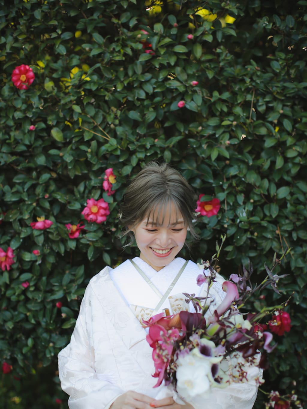 ゆるふわアップスタイル | デコルテフォトグラフィー | 前撮り・フォトウェディング