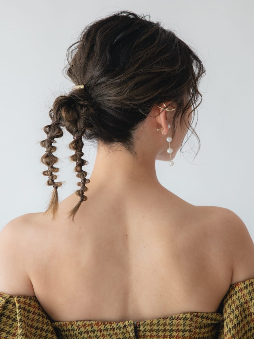 洋装ヘアスタイル | デコルテフォトグラフィー | 前撮り・フォトウェディング