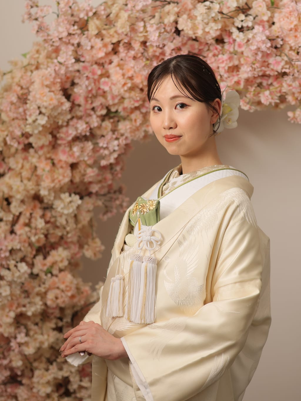 つるっとシニヨン | デコルテフォトグラフィー | 前撮り・フォトウェディング
