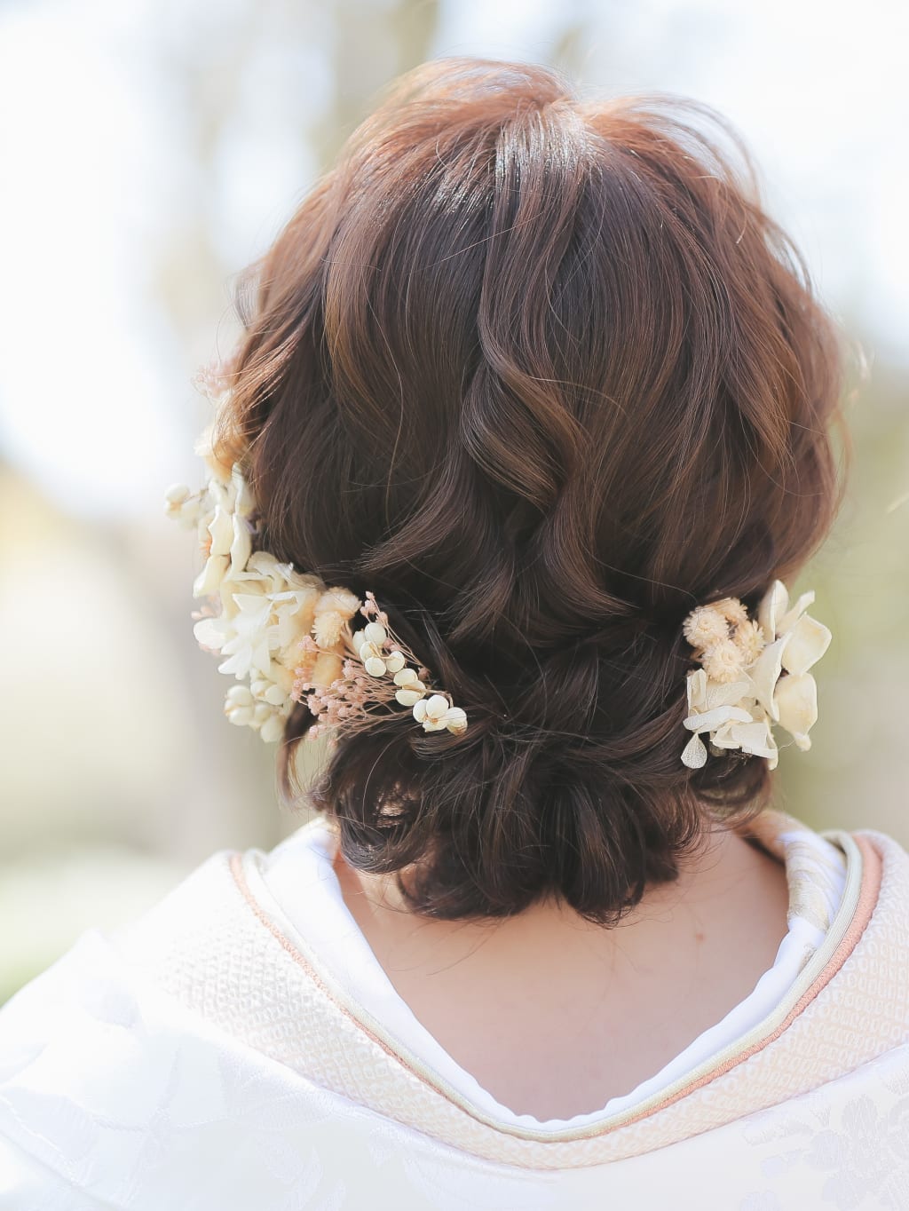 ゆるふわドライフラワー | デコルテフォトグラフィー | 前撮り・フォトウェディング