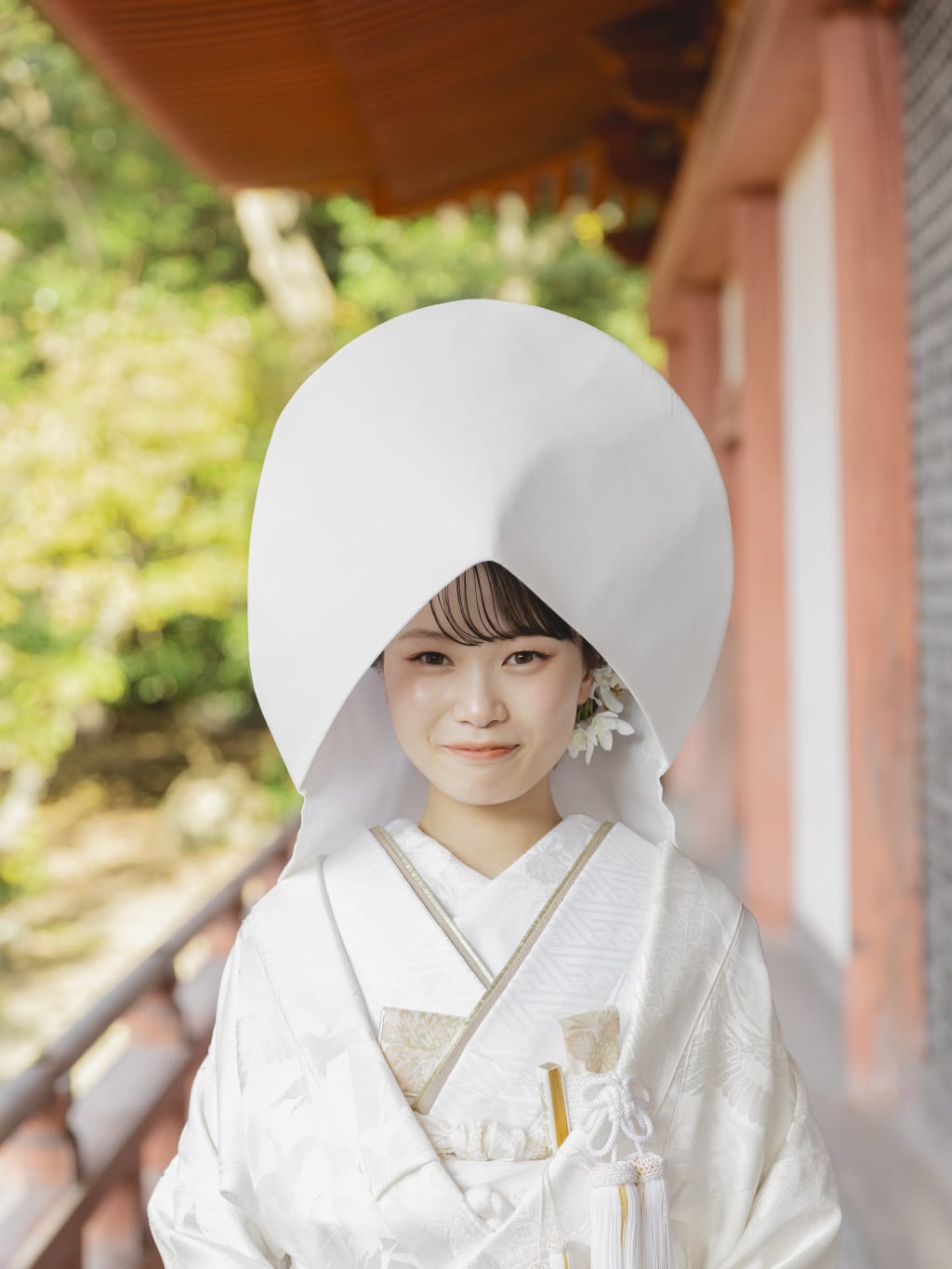 綿帽子 | デコルテフォトグラフィー | 前撮り・フォトウェディング