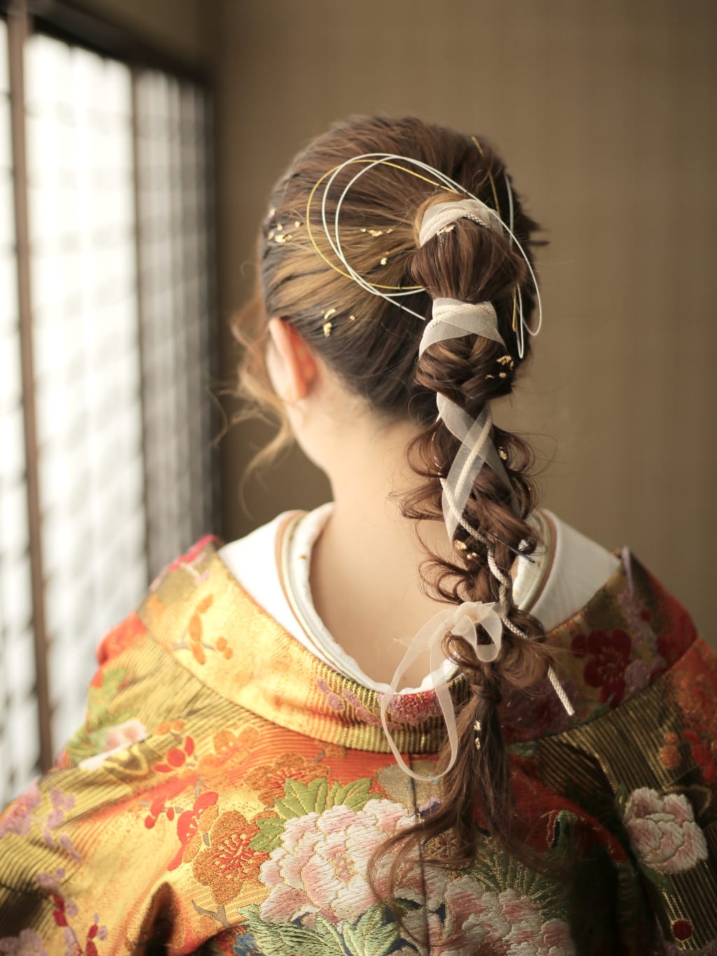 大人あみおろし | デコルテフォトグラフィー | 前撮り・フォトウェディング