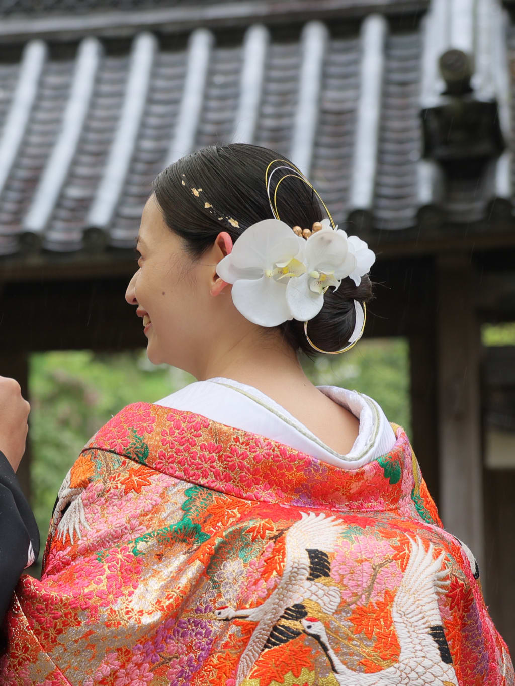 ツヤっとシニヨン | デコルテフォトグラフィー | 前撮り・フォトウェディング