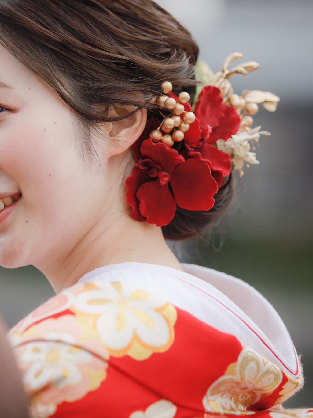 和装ヘア | デコルテフォトグラフィー | 前撮り・フォトウェディング
