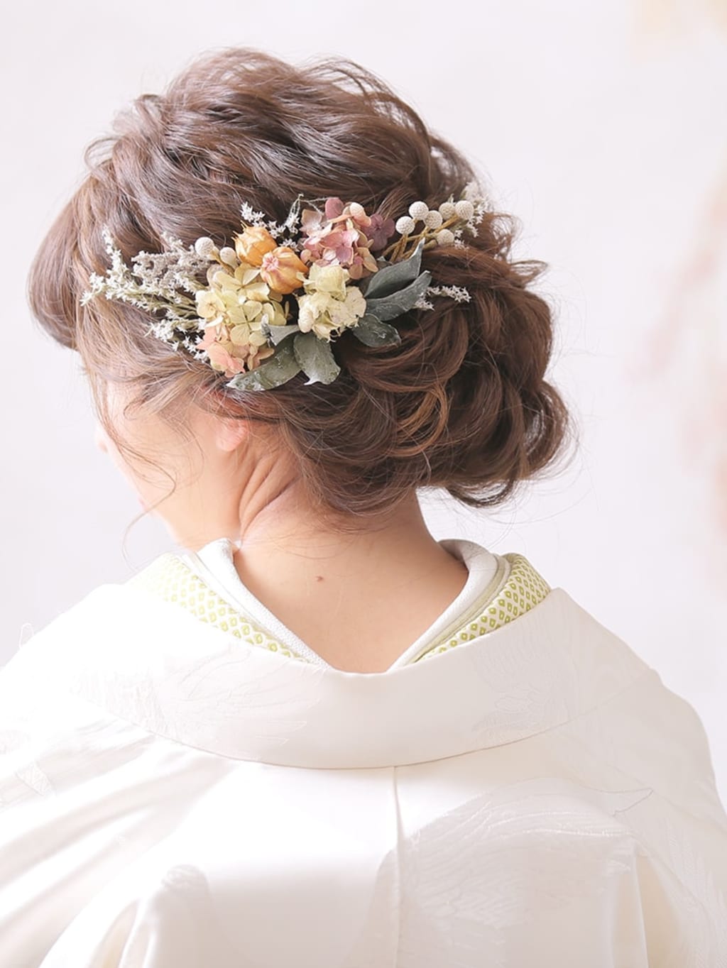 和装ヘアスタイル | デコルテフォトグラフィー | 前撮り・フォトウェディング