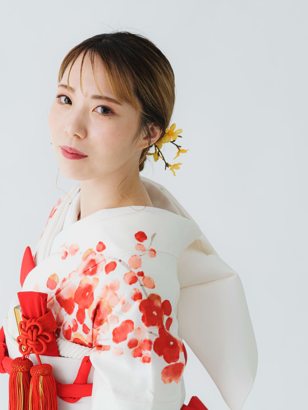 和装ヘアスタイル | デコルテフォトグラフィー | 前撮り・フォトウェディング
