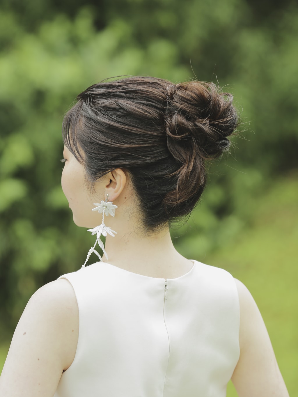 洋装ヘアスタイル