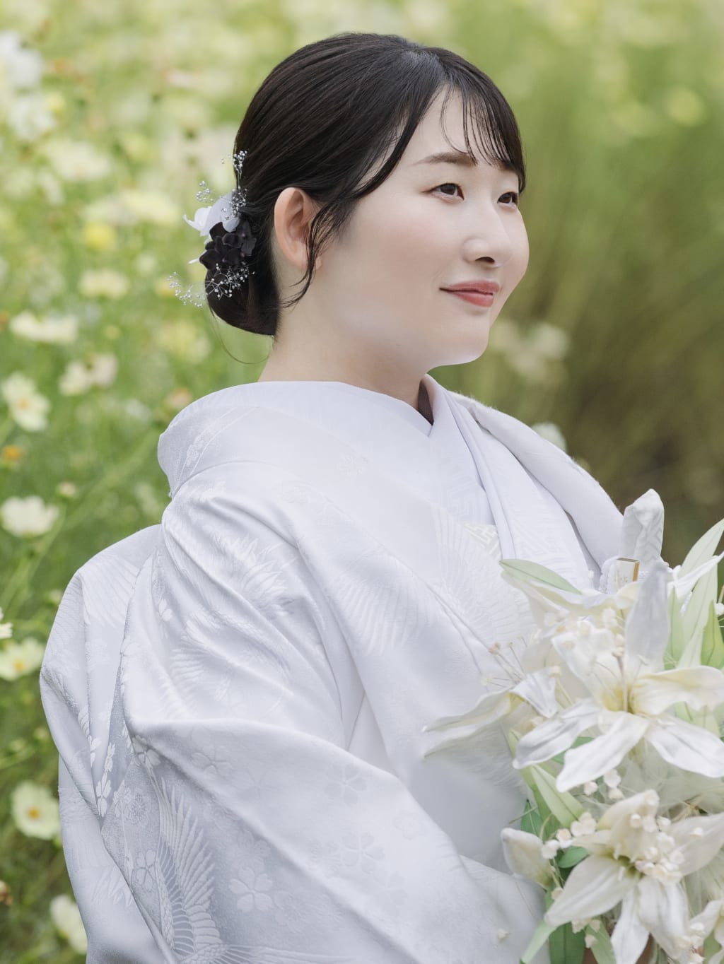 つるっとシニヨン | デコルテフォトグラフィー | 前撮り・フォトウェディング