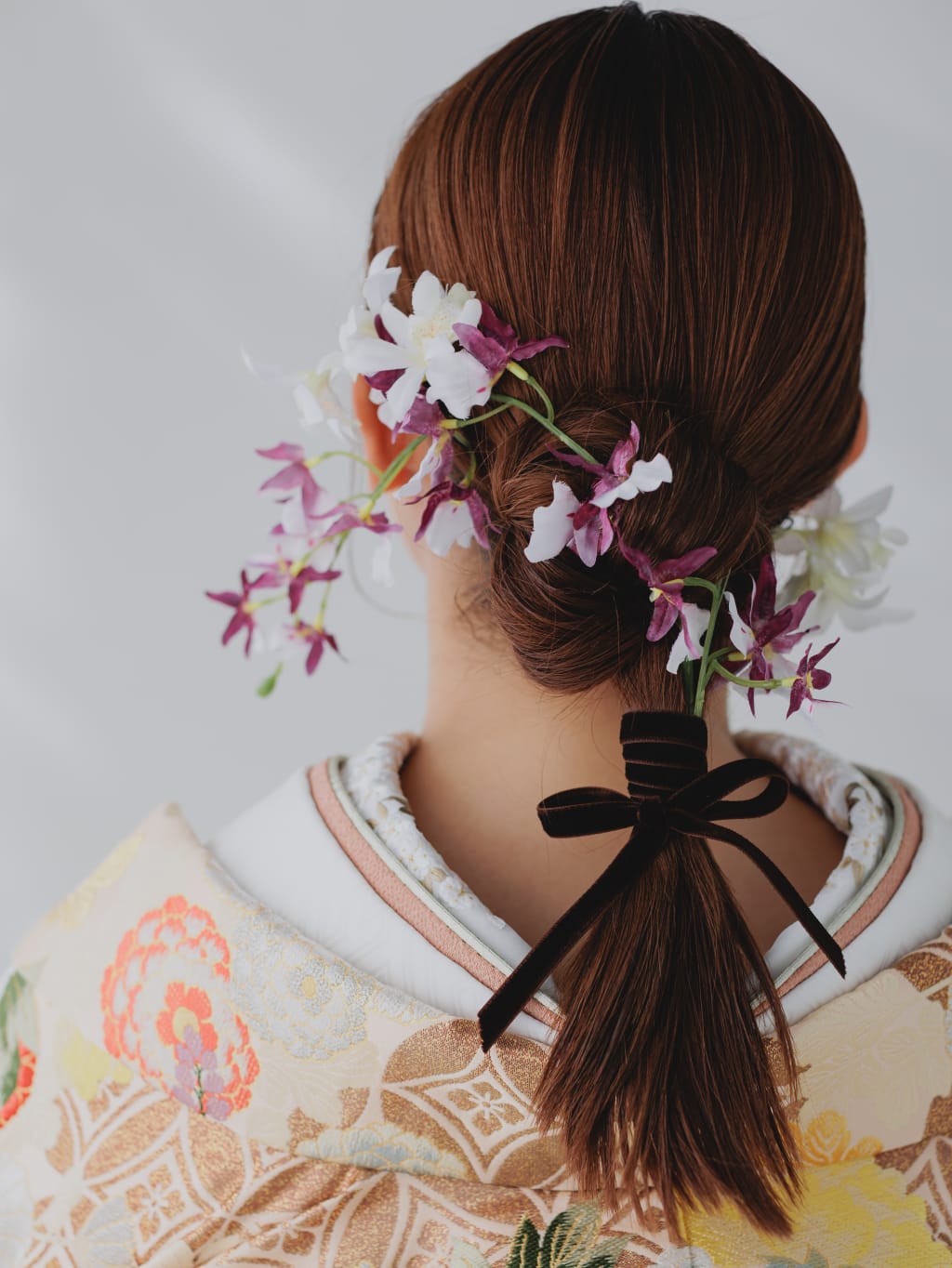 和装ローポニー | デコルテフォトグラフィー | 前撮り・フォトウェディング